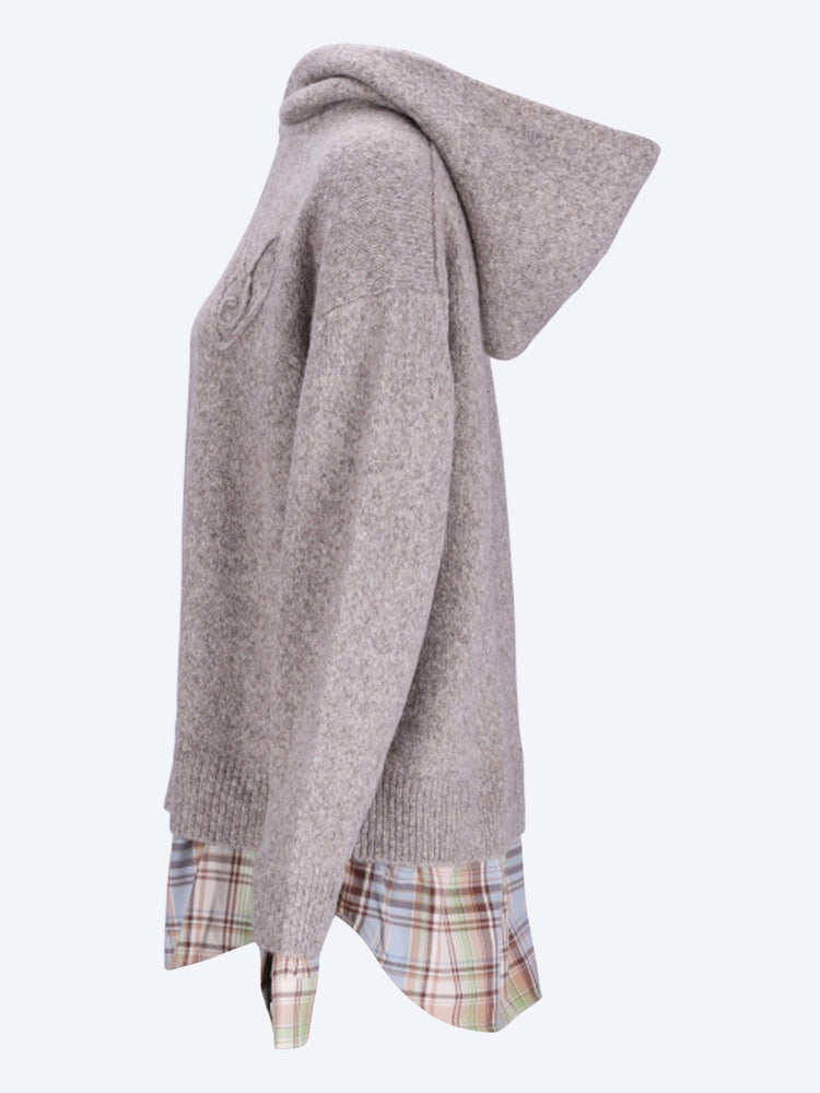 Krisp Kapuzenpullover aus Yak-Baumwollflanell 2