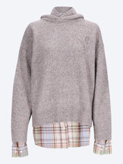 Krisp Kapuzenpullover aus Yak-Baumwollflanell ref: