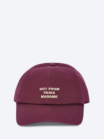 Casquette de slogan de la casquette