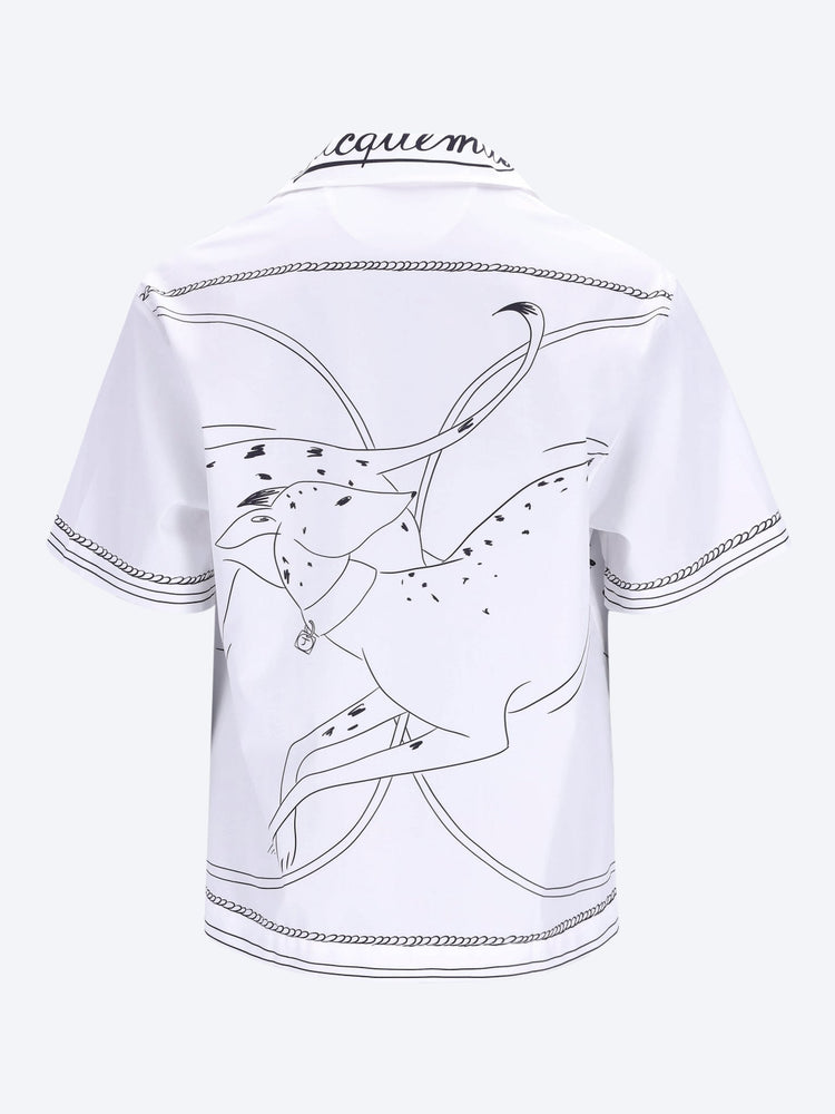JACQUEMUS MEN-CLOTHING SHIRTS La chemise jean shirt