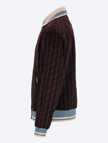 Veste monogramme de la veste