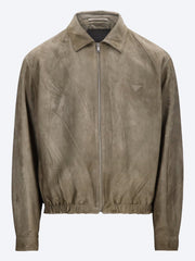 Lamb suede leather jacket ref: