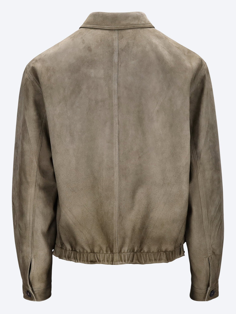 Lamb suede leather jacket 3