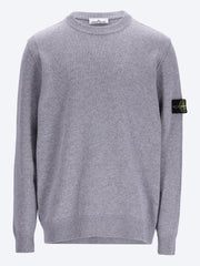 Pullover mit Rundhalsausschnitt aus Lammwolle ref: