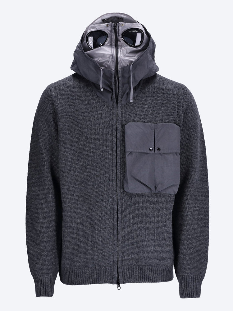 Cardigan à capuche 1