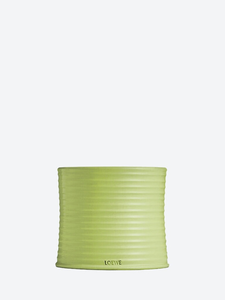 Large cucumber ceramic candle 1