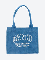 Large easy shopper denim tote bag ref: