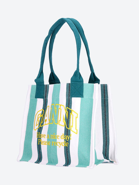 Large easy stripes tote bag