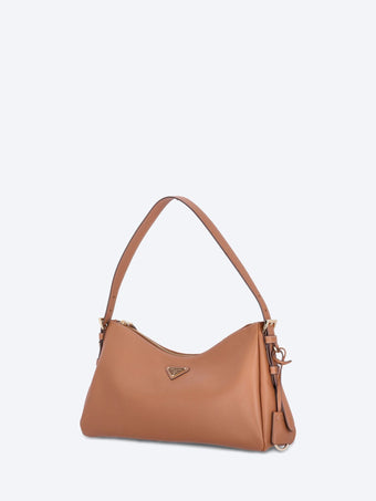 Large leather shoulder bag
