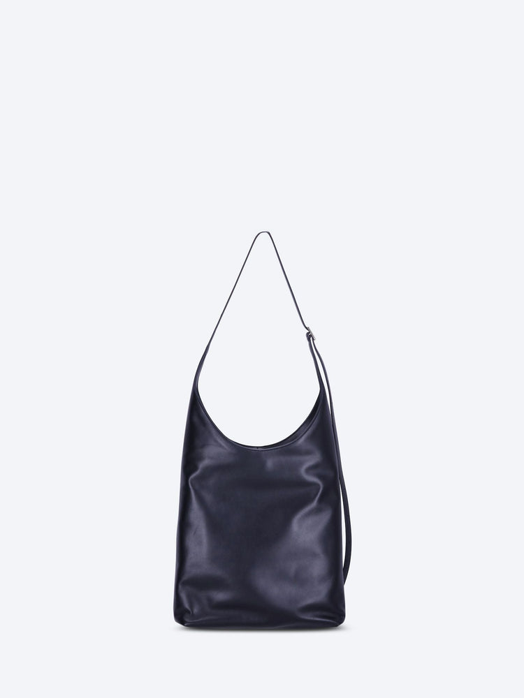 Large melt leather tote bag 4