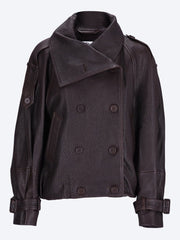 Laris leather jacket ref:
