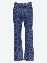 Laser print jeans ref: