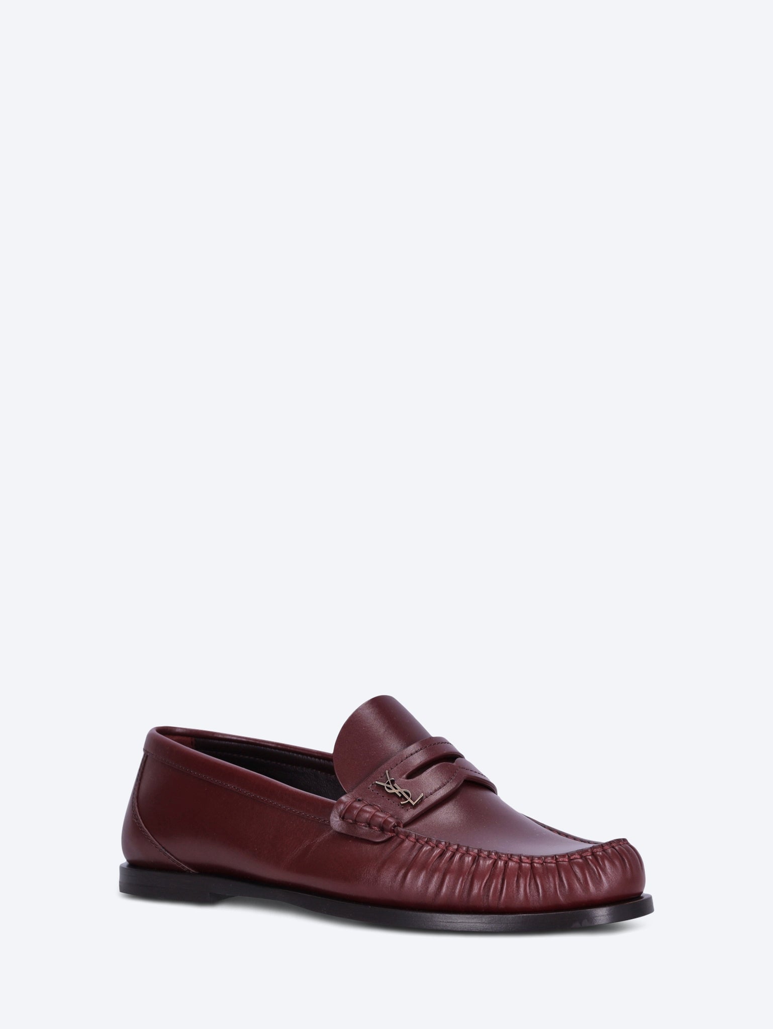 Laurent smooth leather loafers 2