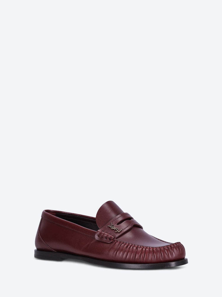 Laurent smooth leather loafers 2