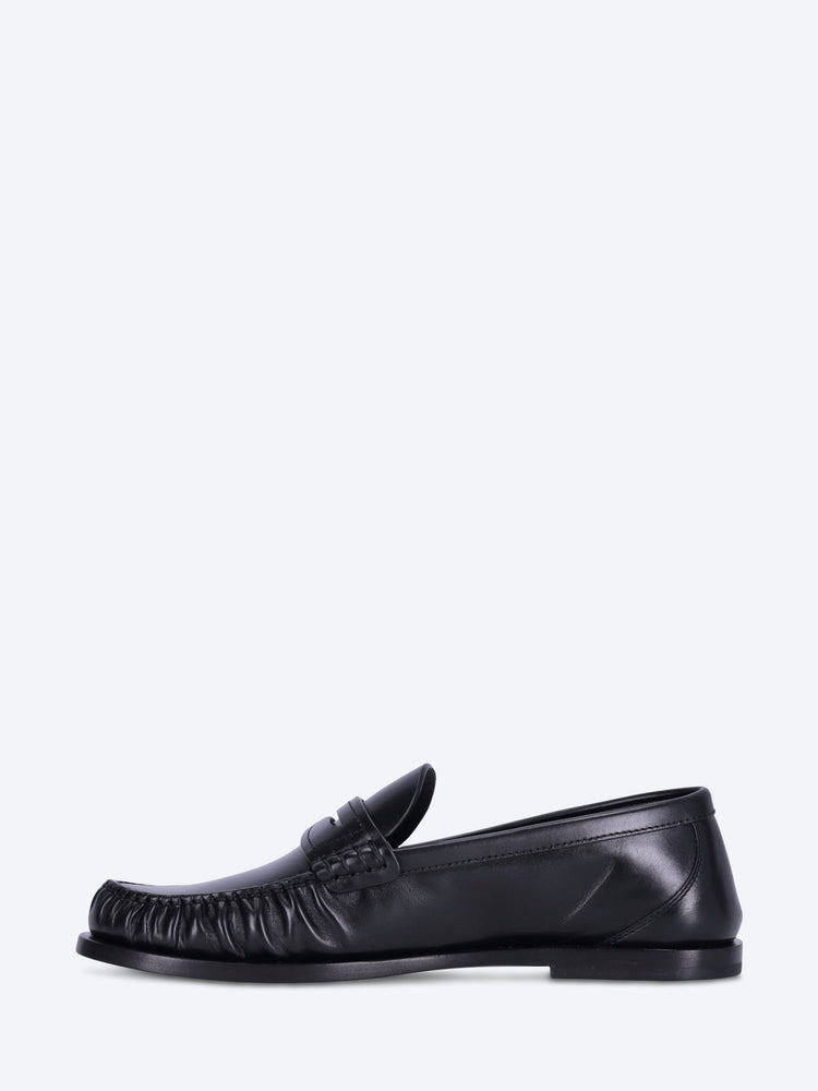 Laurent smooth leather loafers 4