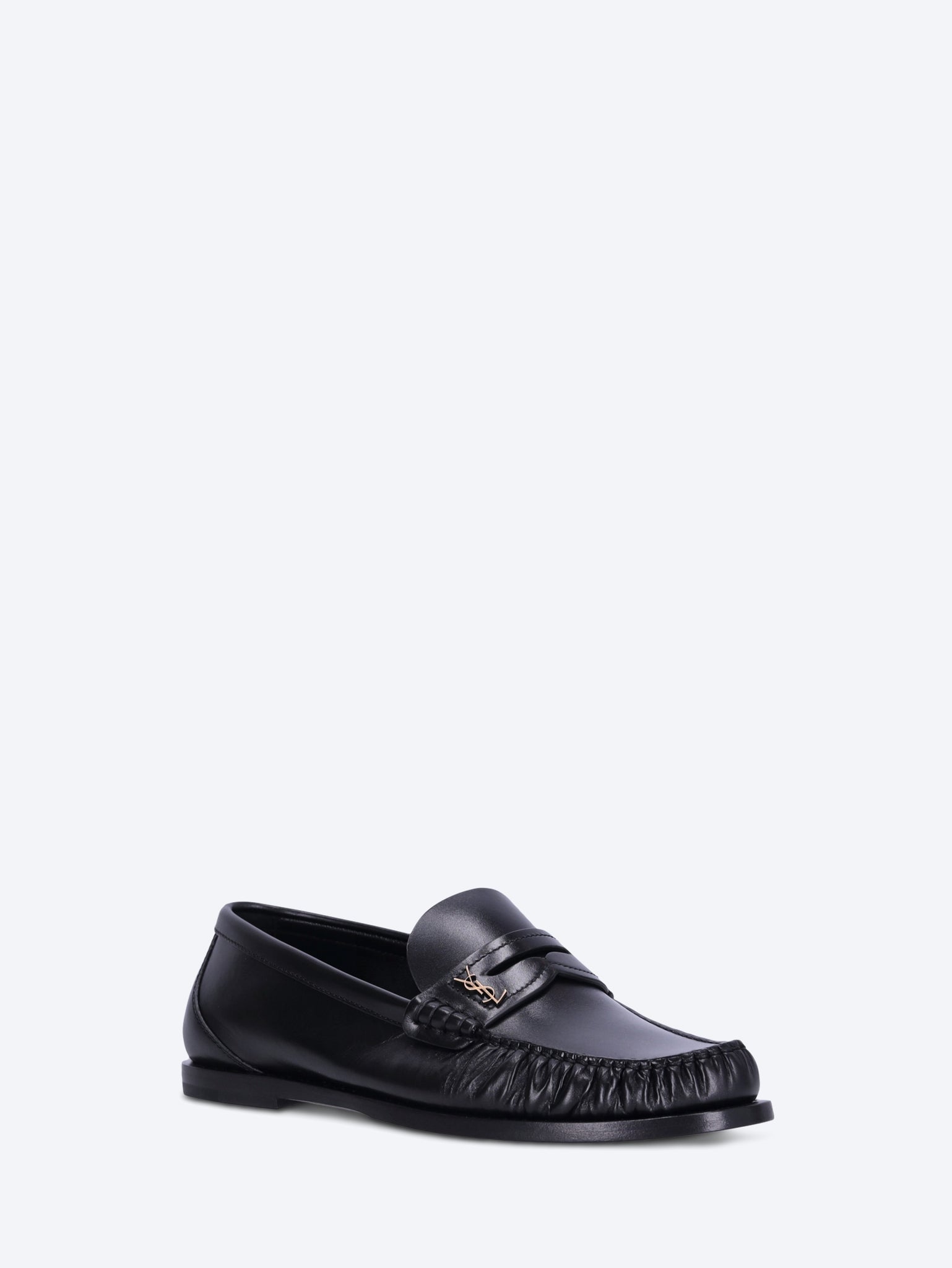 Laurent smooth leather loafers 2