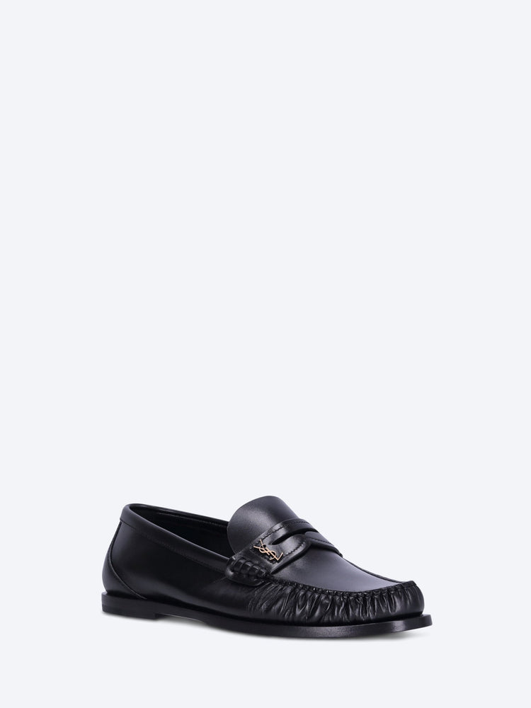 Laurent smooth leather loafers 2