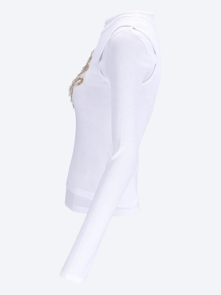 Layered logo t-shirt 2