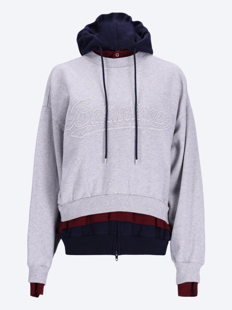 Layered sweatshirt 1