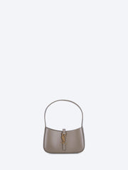 Le 5 a 7 smooth leather mini shoulder bag ref: