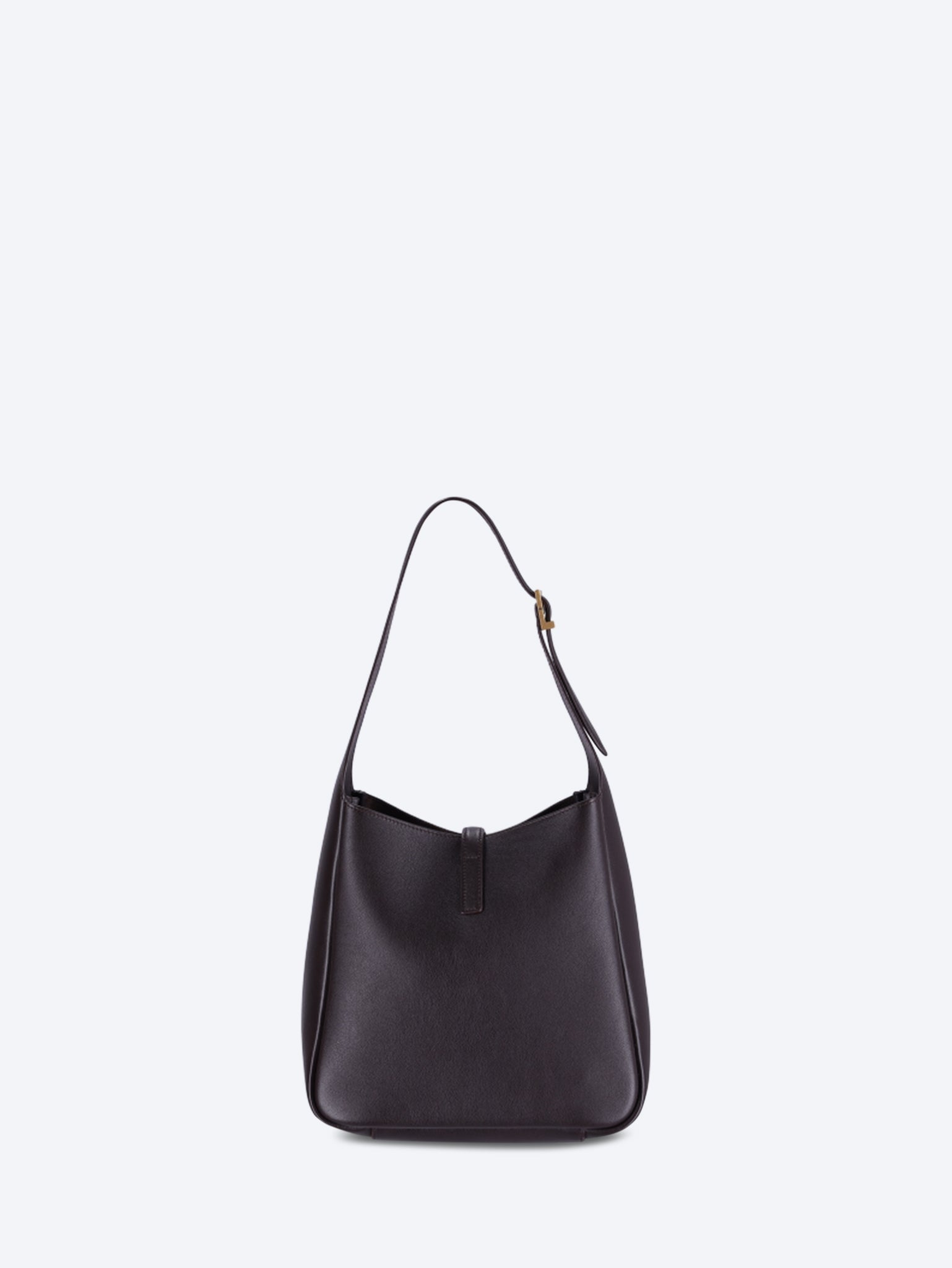 Sac bandoulière Le 5 a 7 souple small en cuir grainé 4