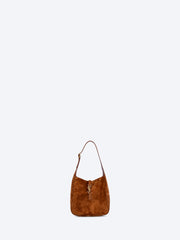 Le 5 a 7 supple small suede shoulder bag ref: