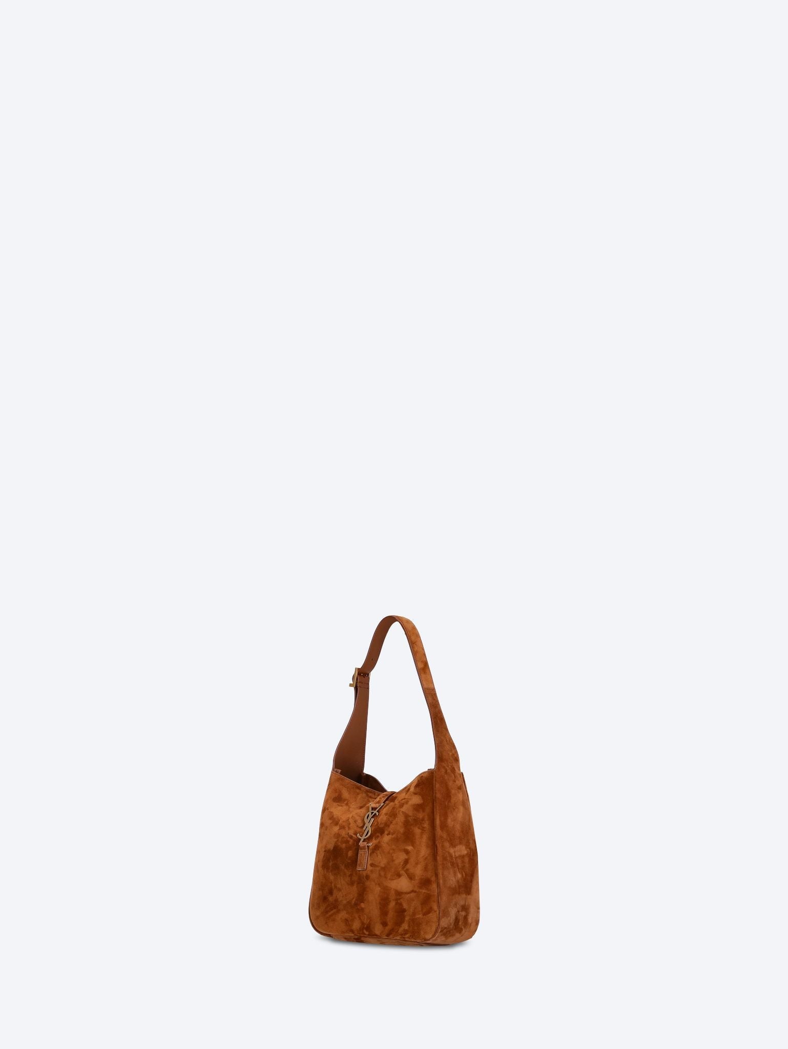 Le 5 a 7 supple small suede shoulder bag 2