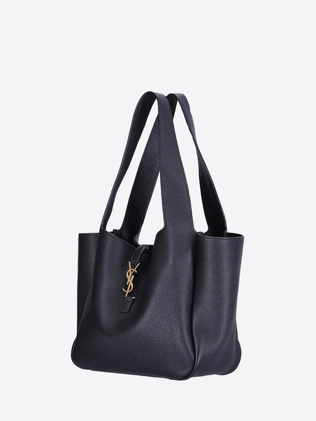 Le 5a7 leather shopping bag