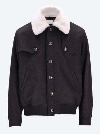 Le manteau de Blouson Laine