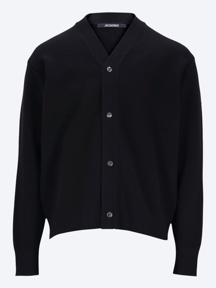 Le cardigan doppio knitwear 1