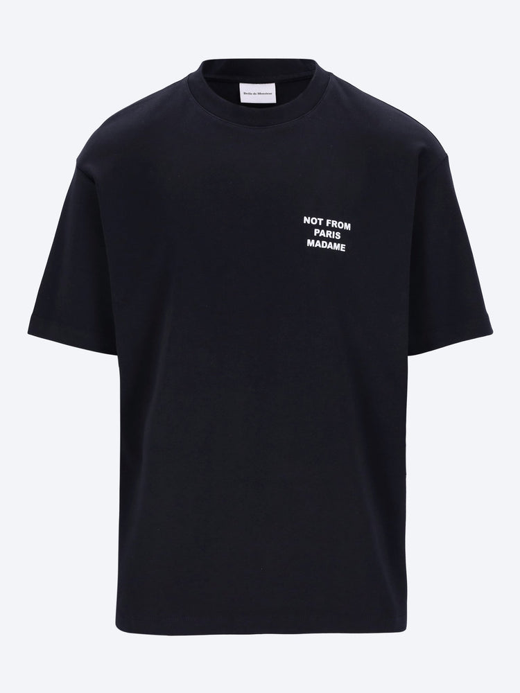 T-Shirt mit auffälligem Slogan 1