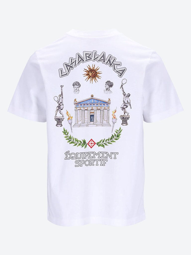 Le temple du sport printed t shirt 2