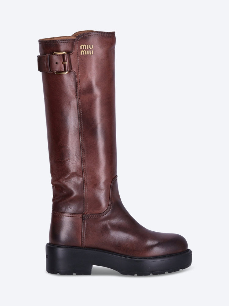 Leather boots 1