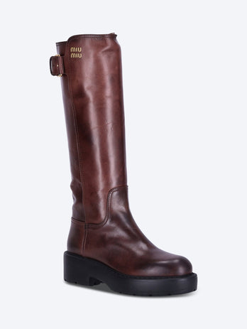 Bottes en cuir
