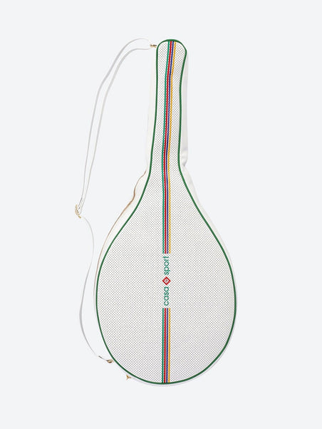 Leather casasport tennis racket bag