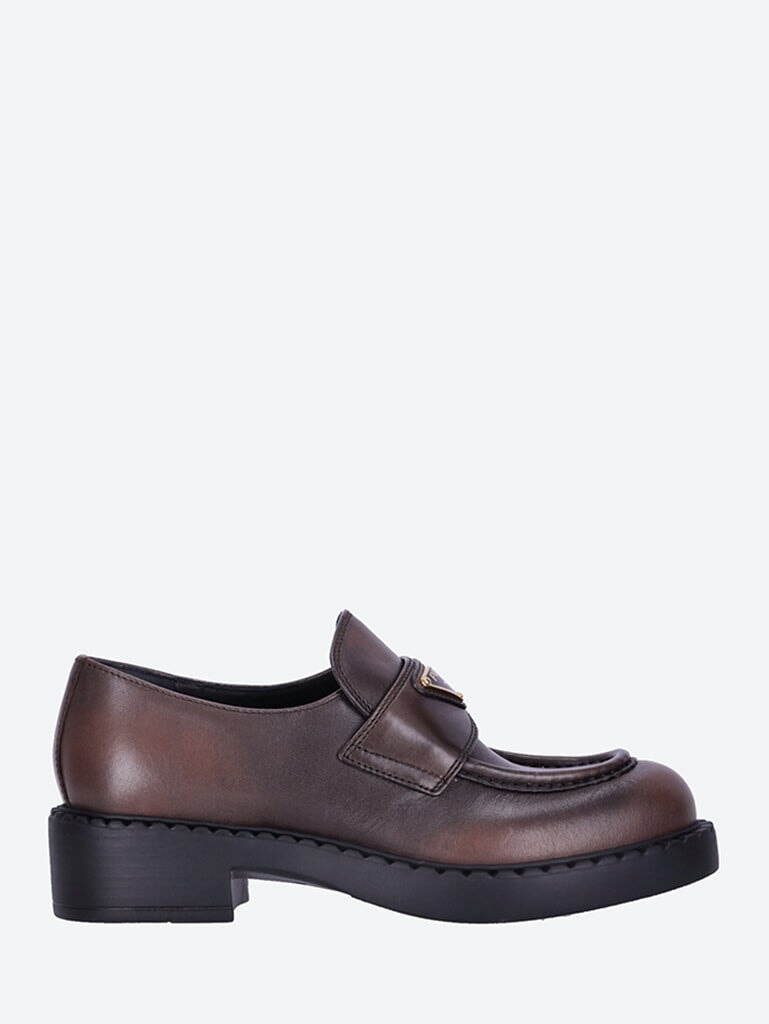 Leather fume loafers 1