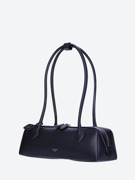 Leather le teckel medium handbag