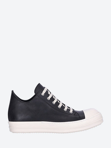 Leather low sneakers