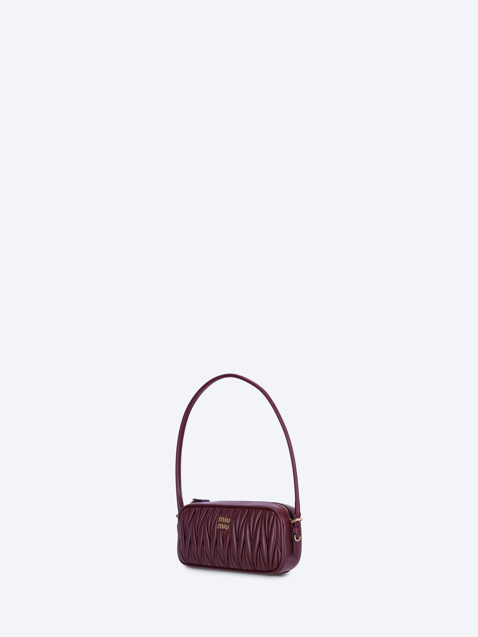 Leather matelasse handbag 2