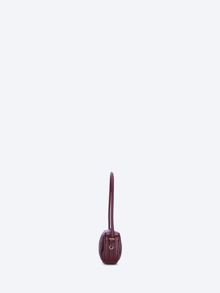 Leather matelasse handbag 3