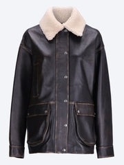 Leather parka ref: