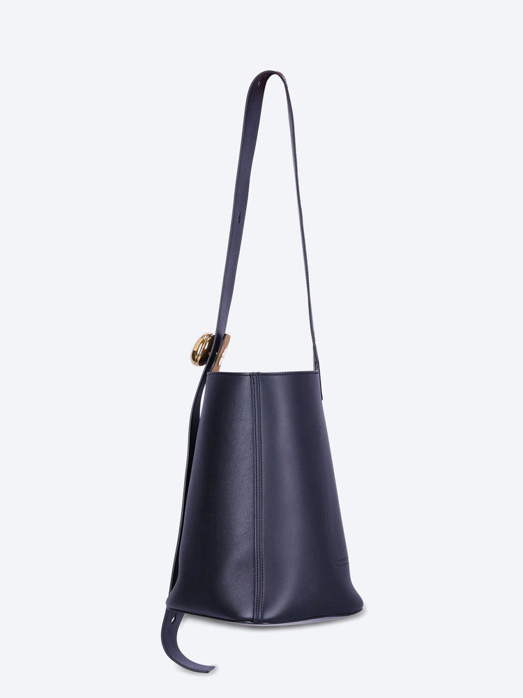 Mellow leather pebble medium bucket bag 3