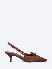 Leather slingback pumps ref:
