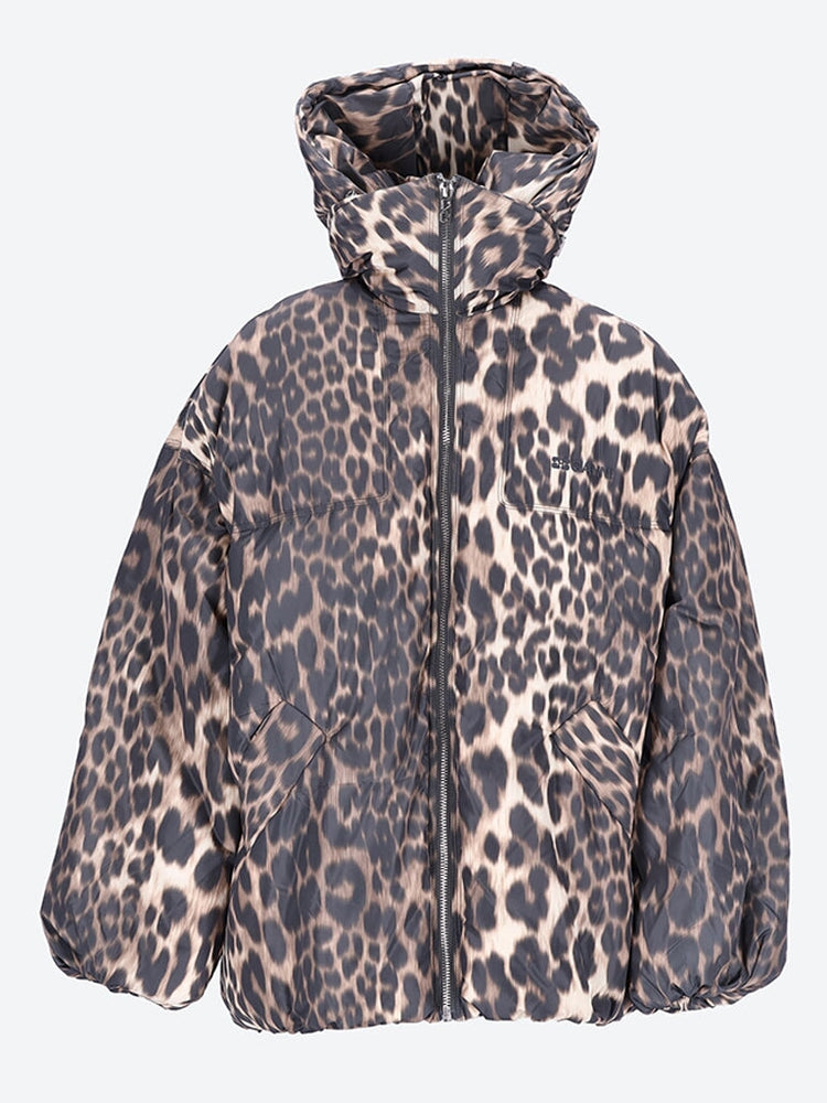 Veste midi de puffers leo 1