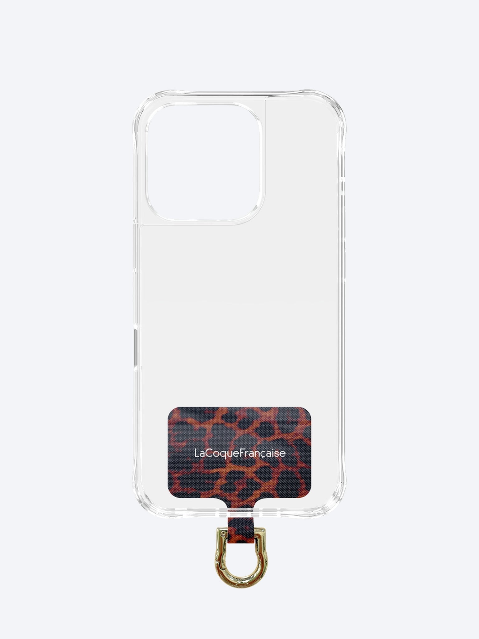 Leopard terracotta and black universal adapter 2