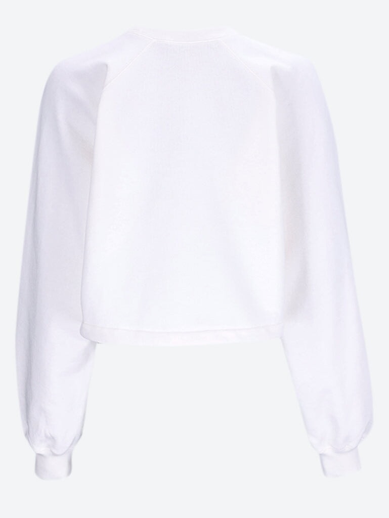 Sweat - shirt en feutre de coton de couleur claire 3