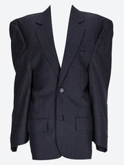Light pinstripe wool cut jacket ref: