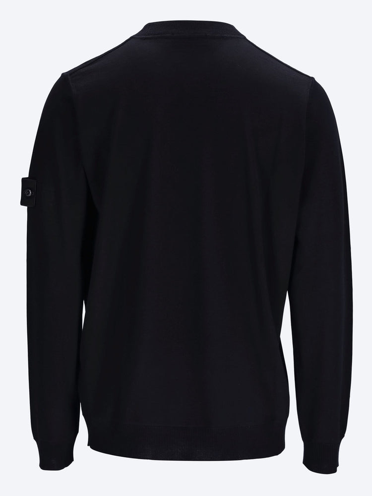 Pull ras du cou léger en pure laine rws ghost 3