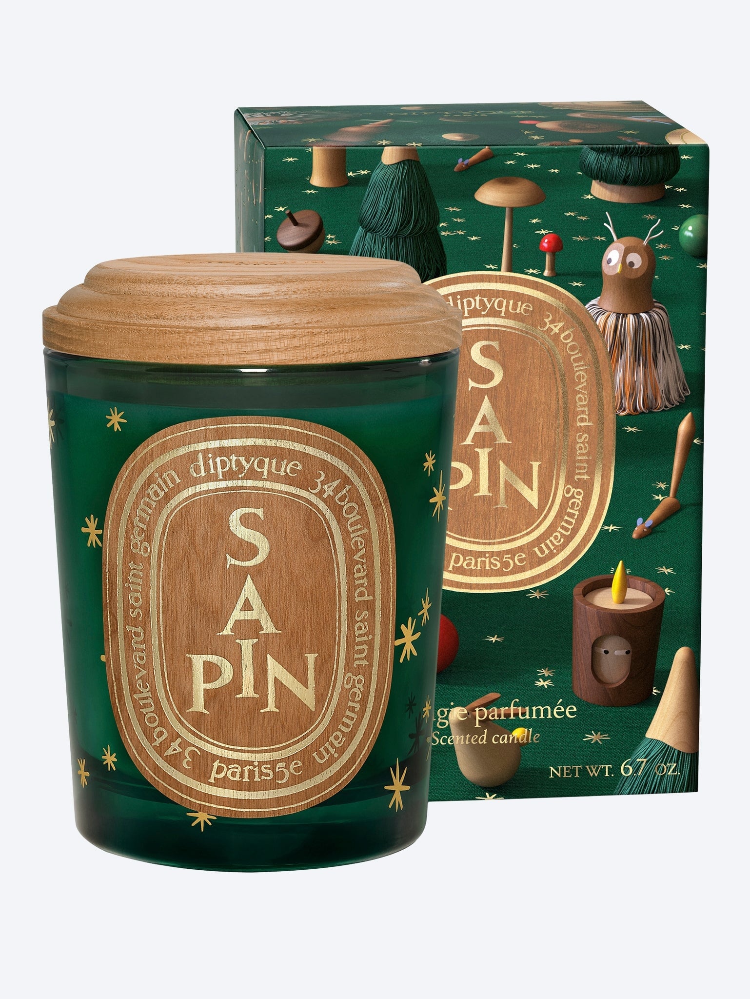 Limited-edition classic candle sapin 190g xmas26 2