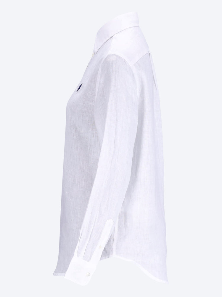 Linen classic long sleeve shirt 2